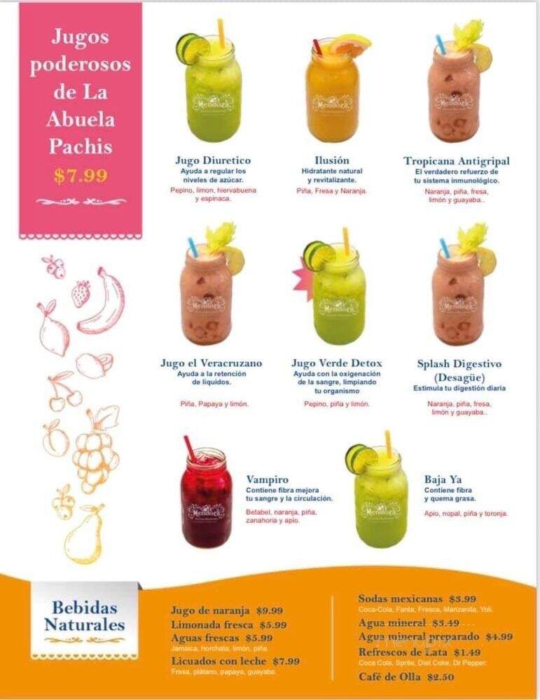 Los Mendoza Restaurant - Houston, TX menu_pic