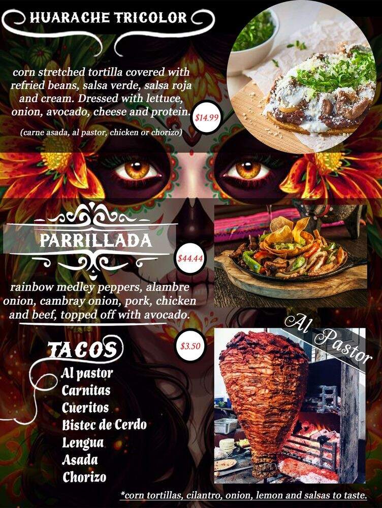 Hot Tacos Restaurant - Leamington, ON menu_pic
