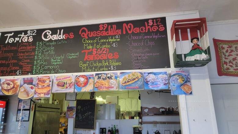 Cuco's Tacos - Peoria, IL menu_pic