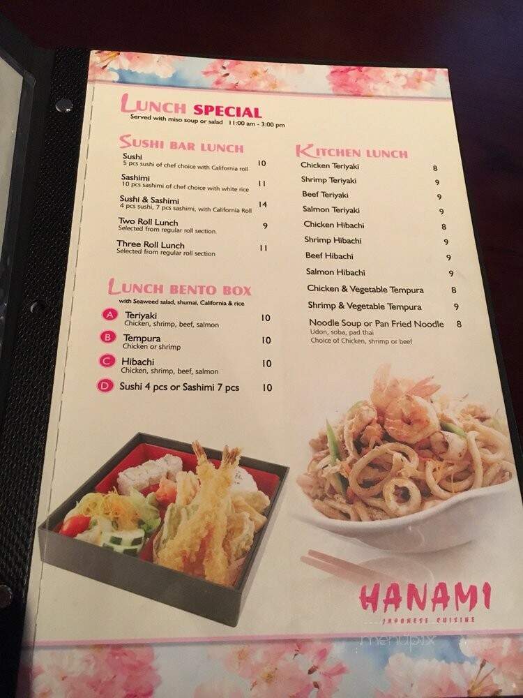 Hanami Japanese Cuisine - Middletown, NY