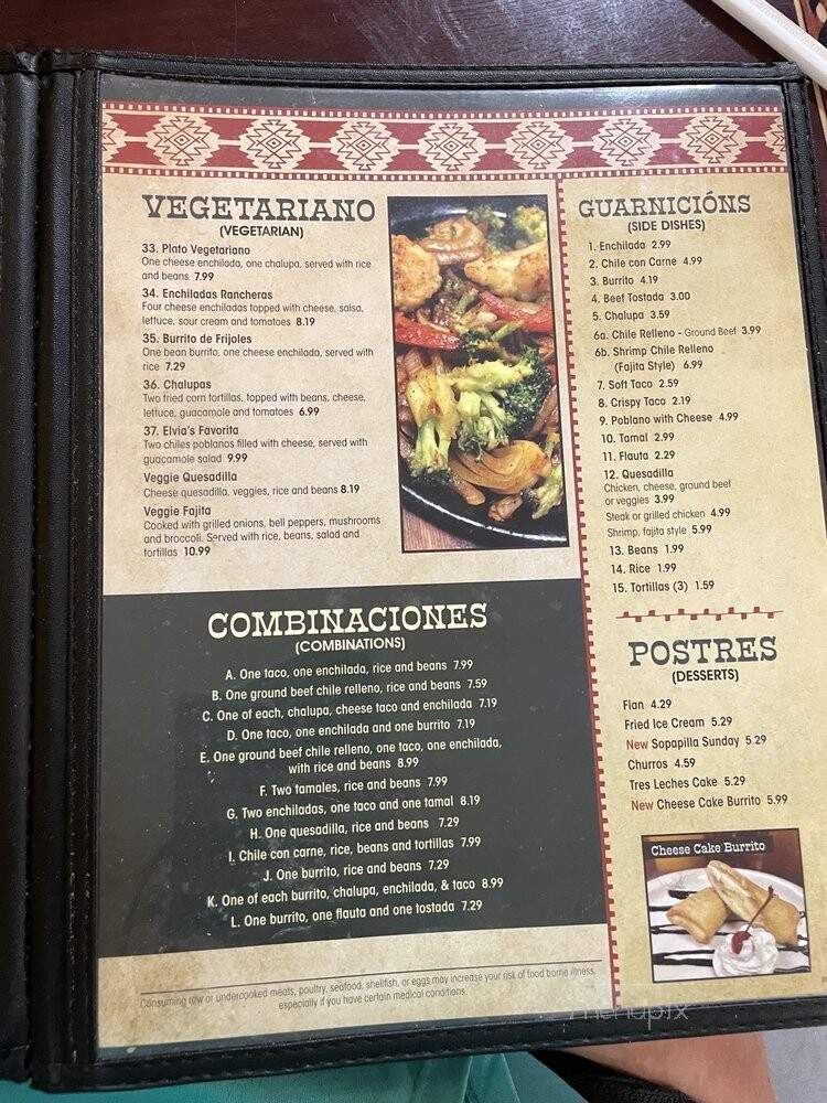 Agave Mexican Grill - Sneads, FL menu_pic