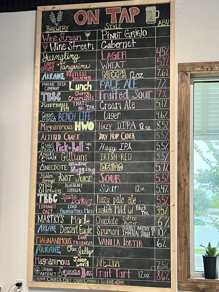 Pajano's Pizza & Taphouse - North Redington Beach, FL menu_pic