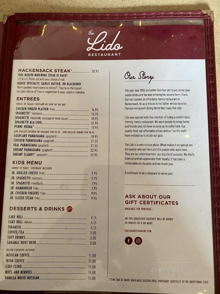 Lido Restaurant - North Arlington, NJ