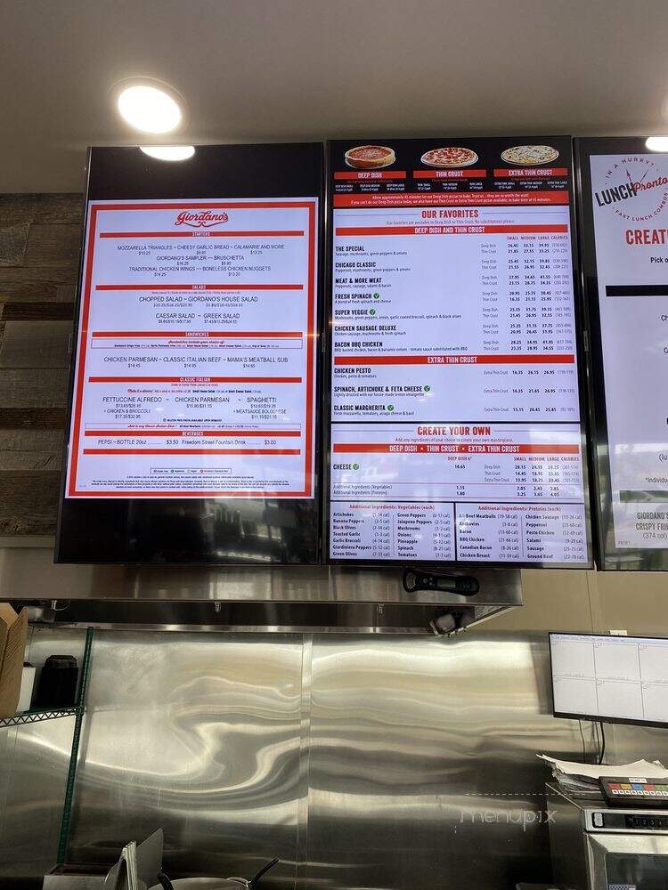Giordano's Pizza - Arvada, CO menu_pic