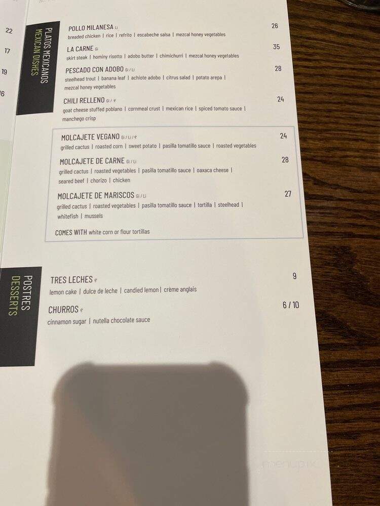 Anejo - Banff, AB menu_pic
