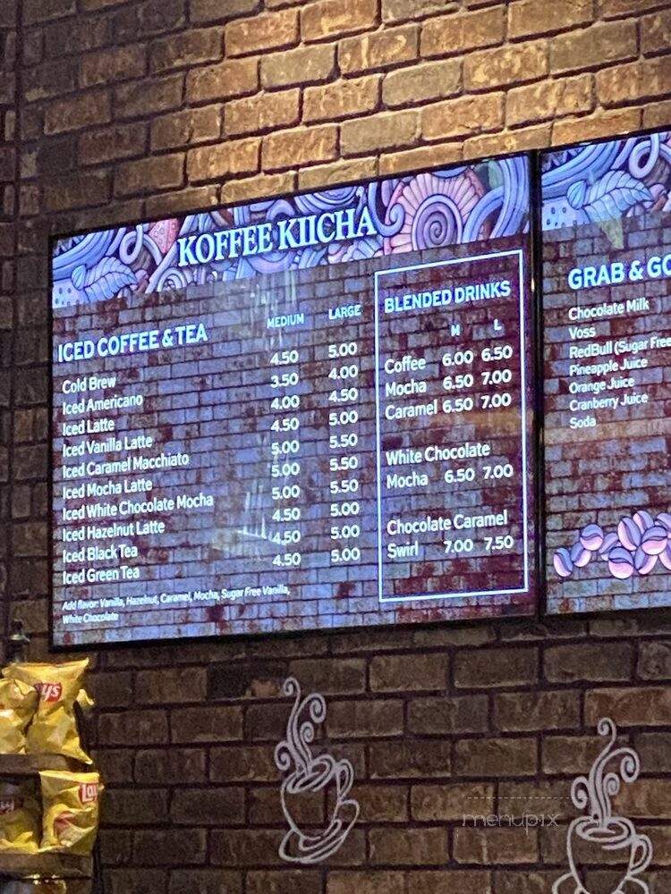 Koffee Kiicha - San Jacinto, CA menu_pic