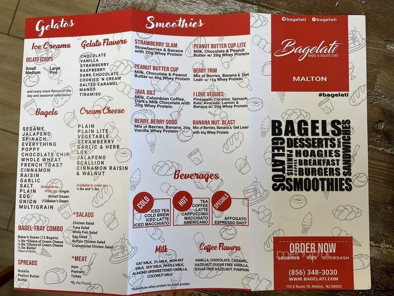 Bagelati - Marlton, NJ menu_pic