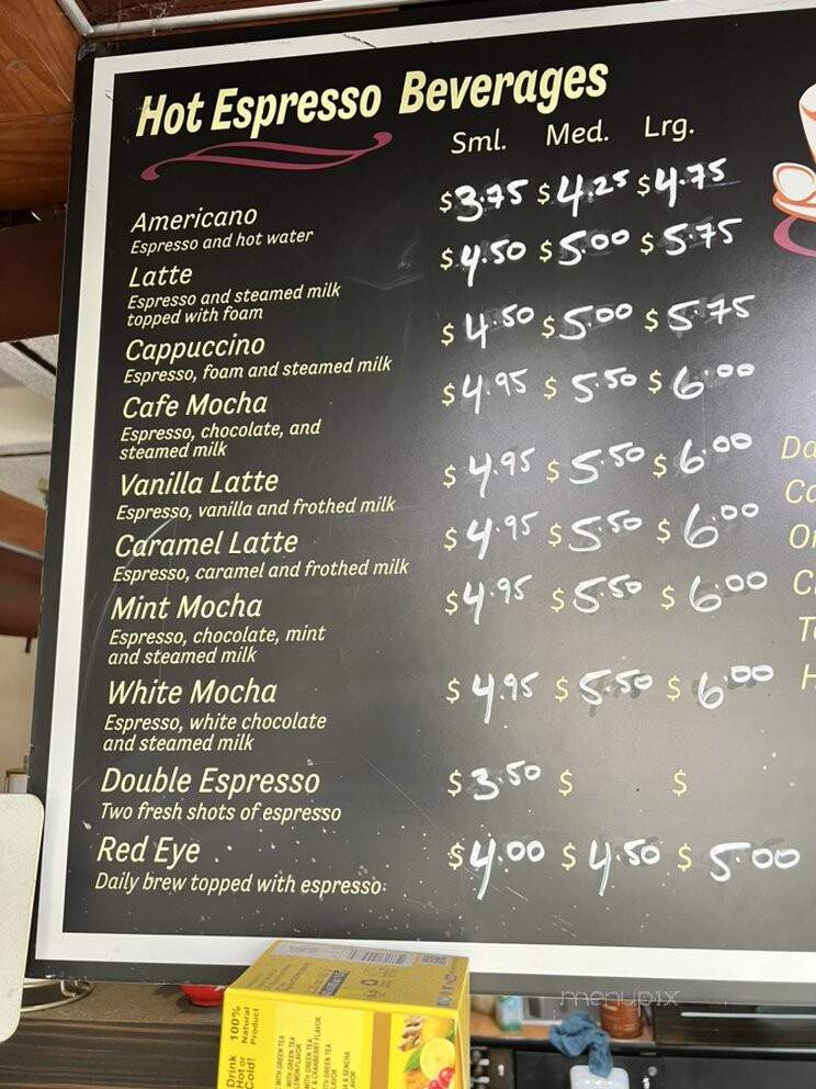CourtYard Cafe - Glendale, CA menu_pic