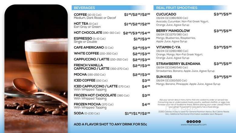 Hissho Sushi & Wine Bar - Plano, TX menu_pic
