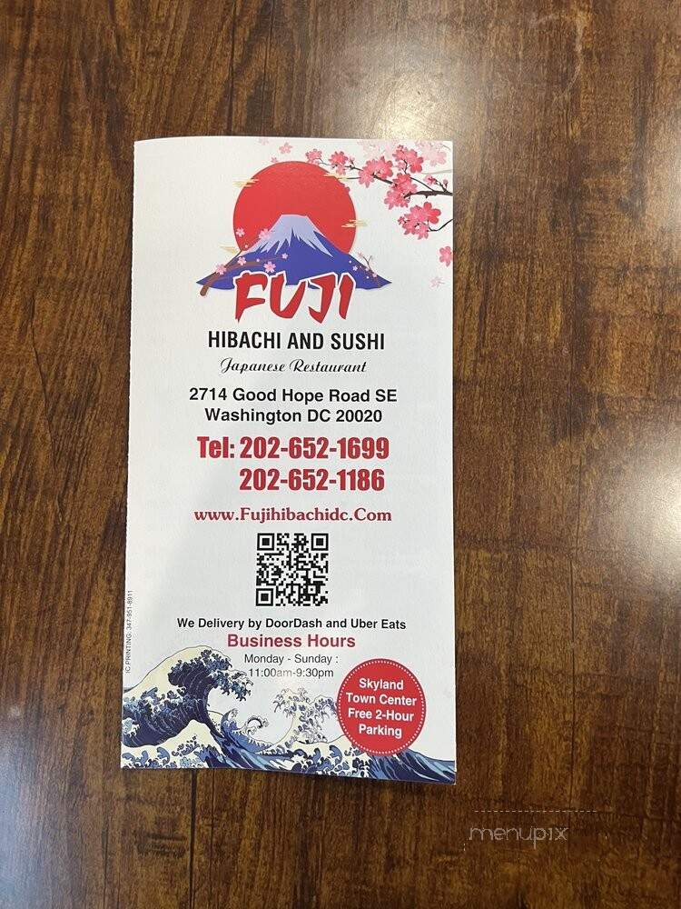 Fuji Hibachi & Sushi - Washington, DC