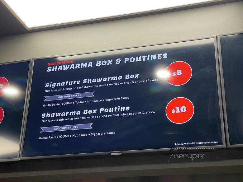 Shawarma Box Plus - Toronto, ON
