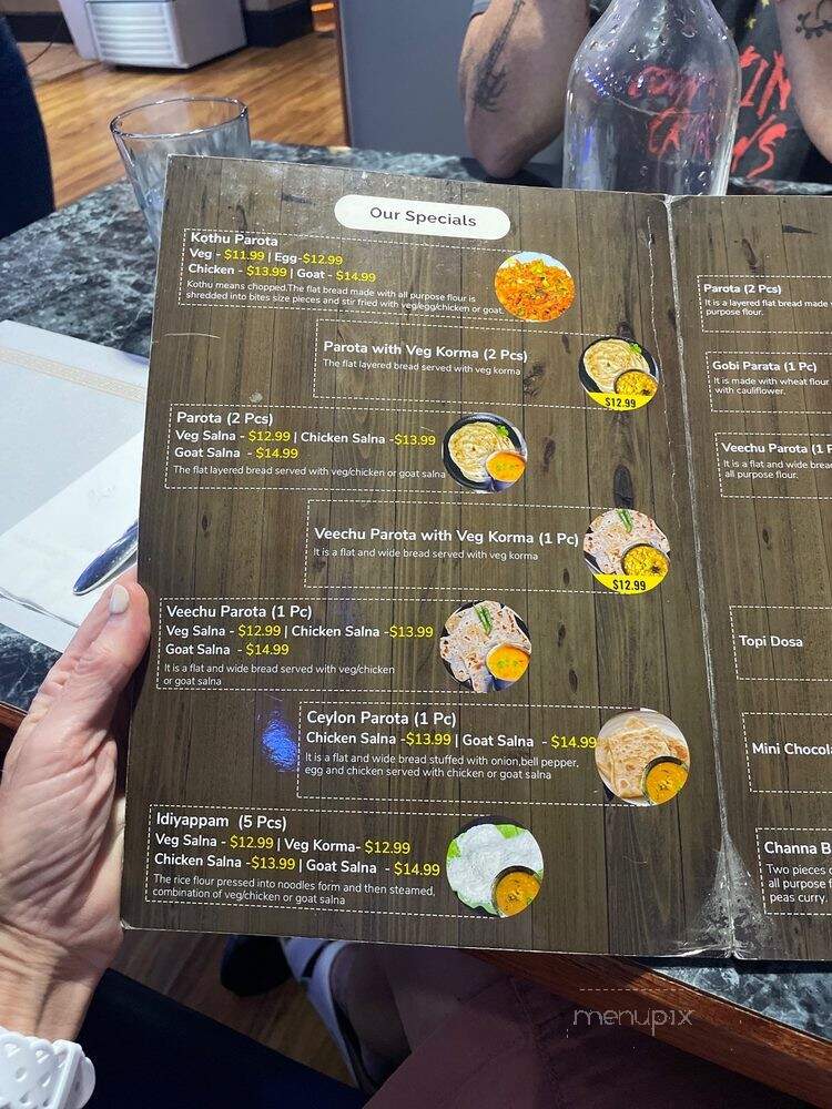Jaya's Kitchen - Wallingford, CT menu_pic