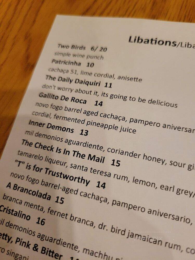 En Vida PDX - Portland, OR menu_pic