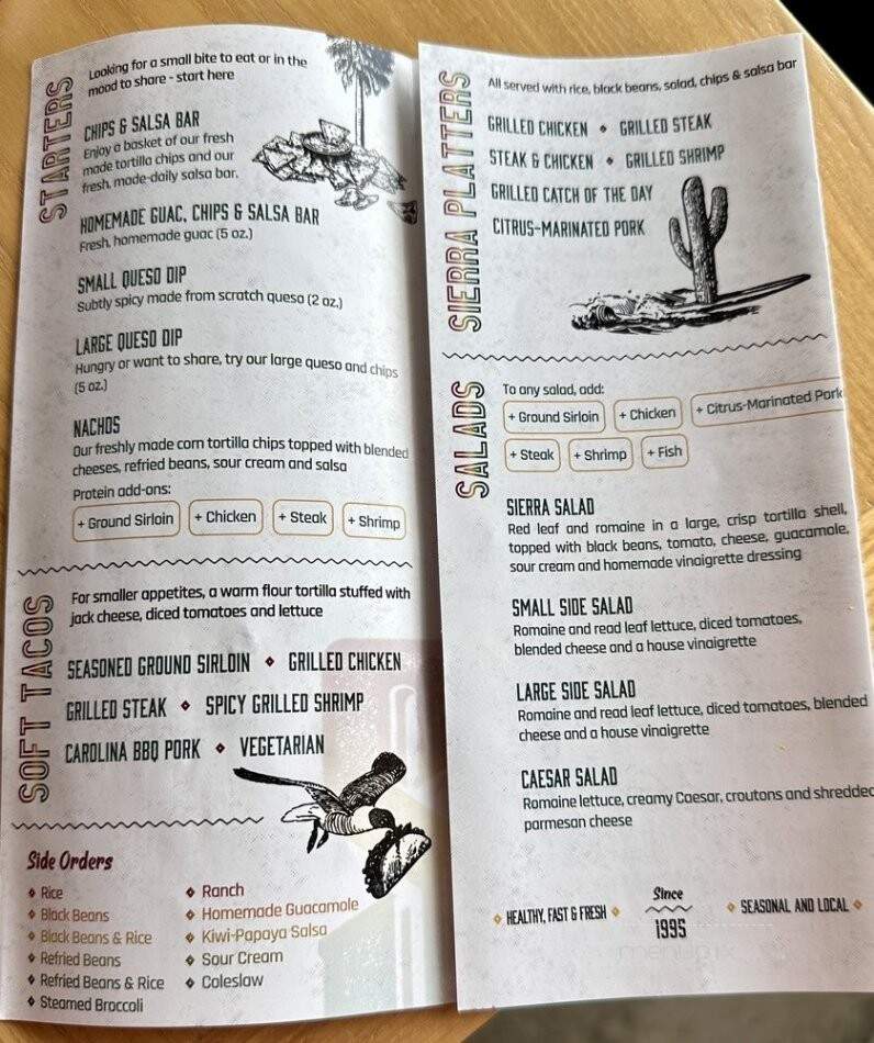 Sierra Grille - Atlantic Beach, FL