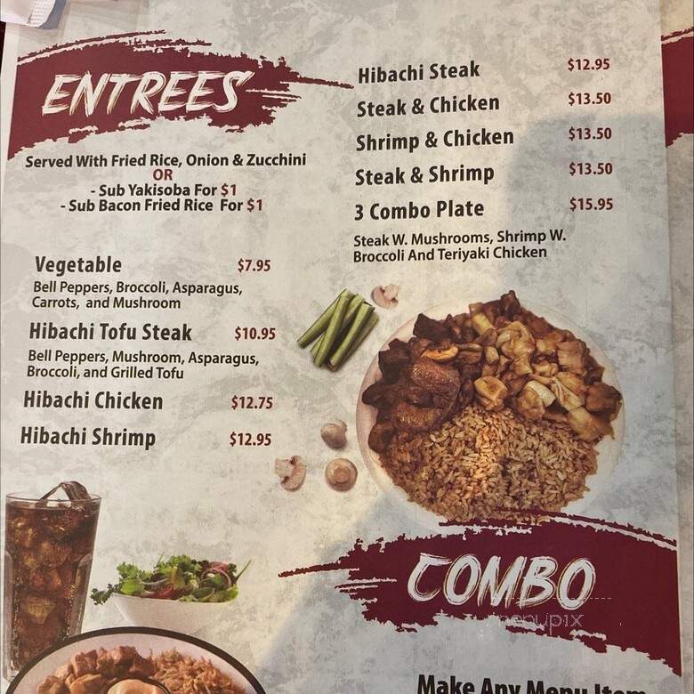 Seasons Of Tokyo - Summerville, SC menu_pic
