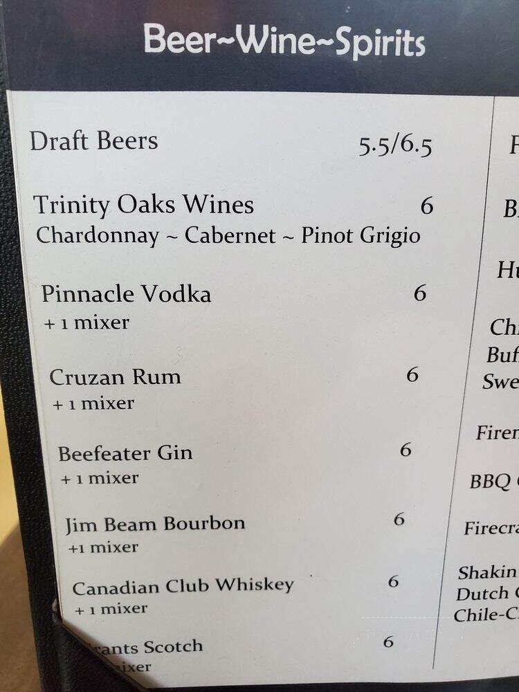 The Garden Grille and Bar - Lake Forest, CA menu_pic