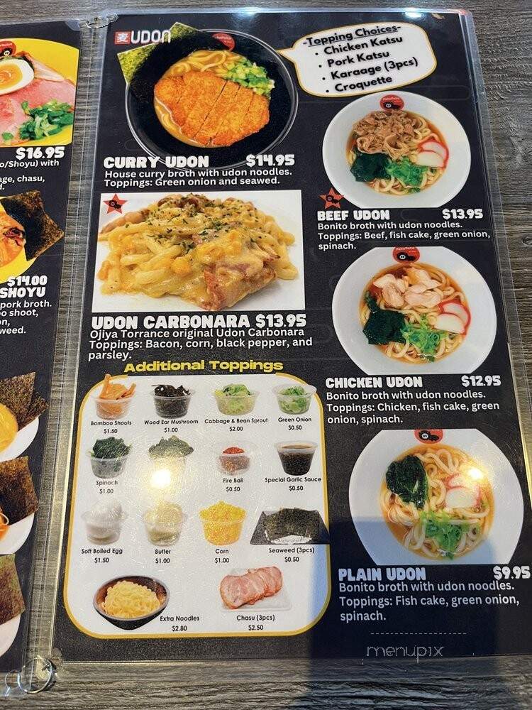 Peko Peko - Chino Hills, CA menu_pic
