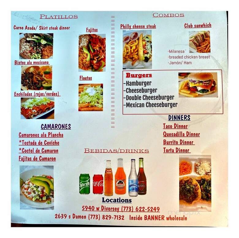 La Trailita - Chicago, IL menu_pic
