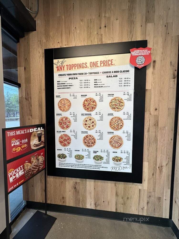 MOD Pizza - Flower Mound, TX menu_pic