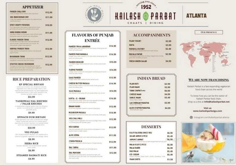 Kailash Parbat - Decatur, GA