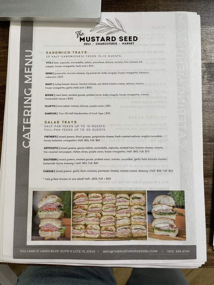 The Mustard Seed Deli & Charcuterie Market - Lutz, FL