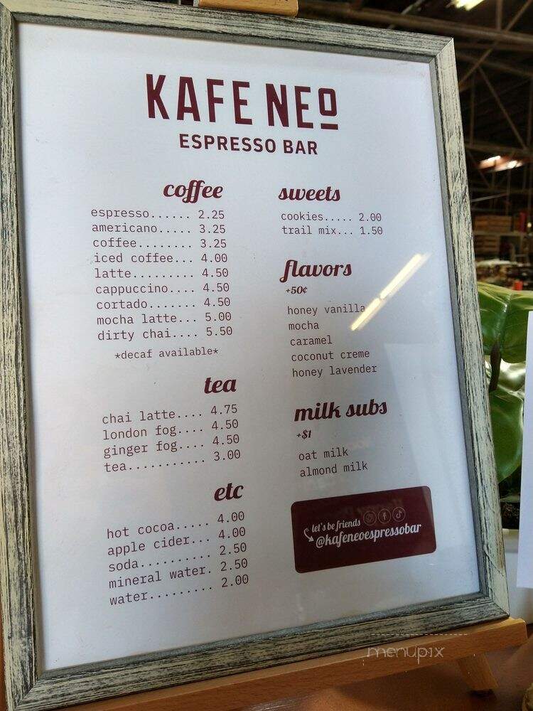 Kafe Neo Espresso Bar - Asheville, NC