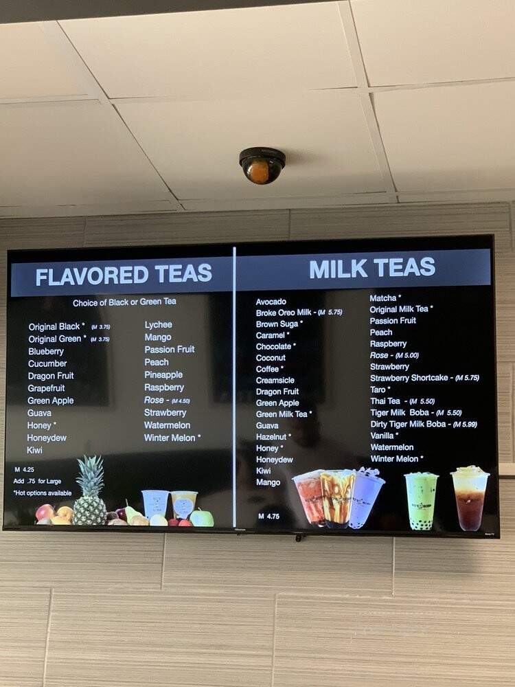 Bo's Boba - Tulsa, OK menu_pic