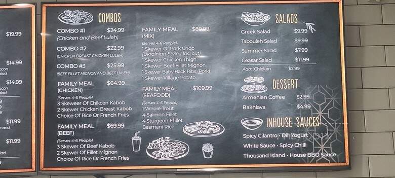 King Grill House - North Hollywood, CA menu_pic