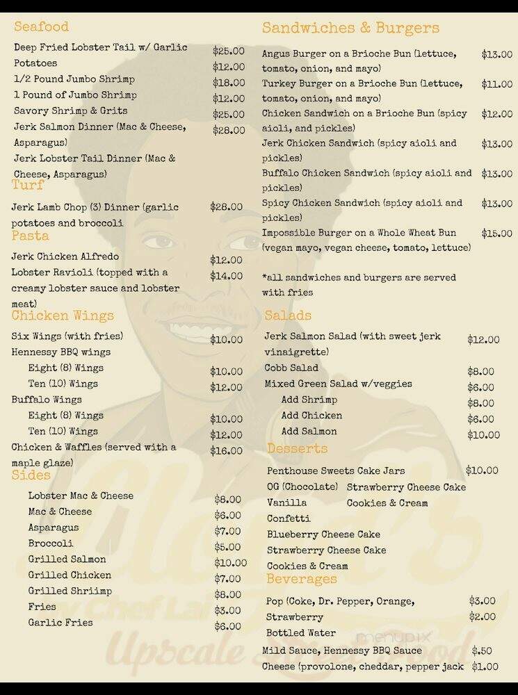 Lloyds Upscale Street Food - Chicago, IL menu_pic