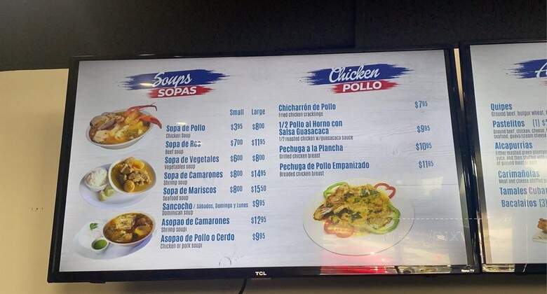K-Bueno Latin Cafe - Jonesboro, GA menu_pic