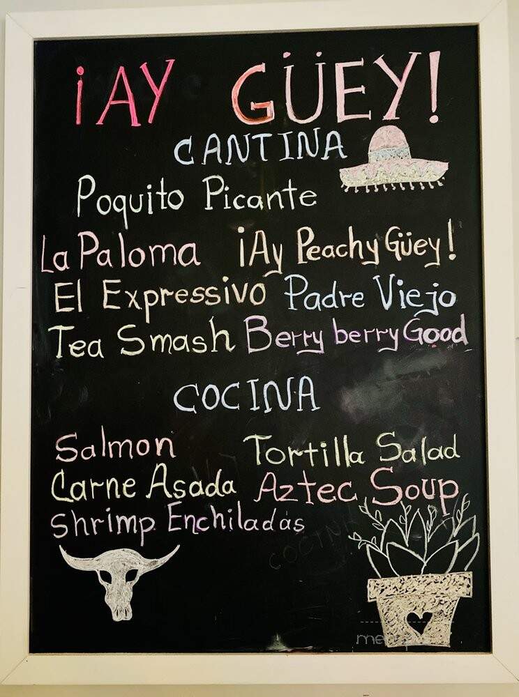 AY GUEY! Cocina Y Cantina - Woodside, NY menu_pic