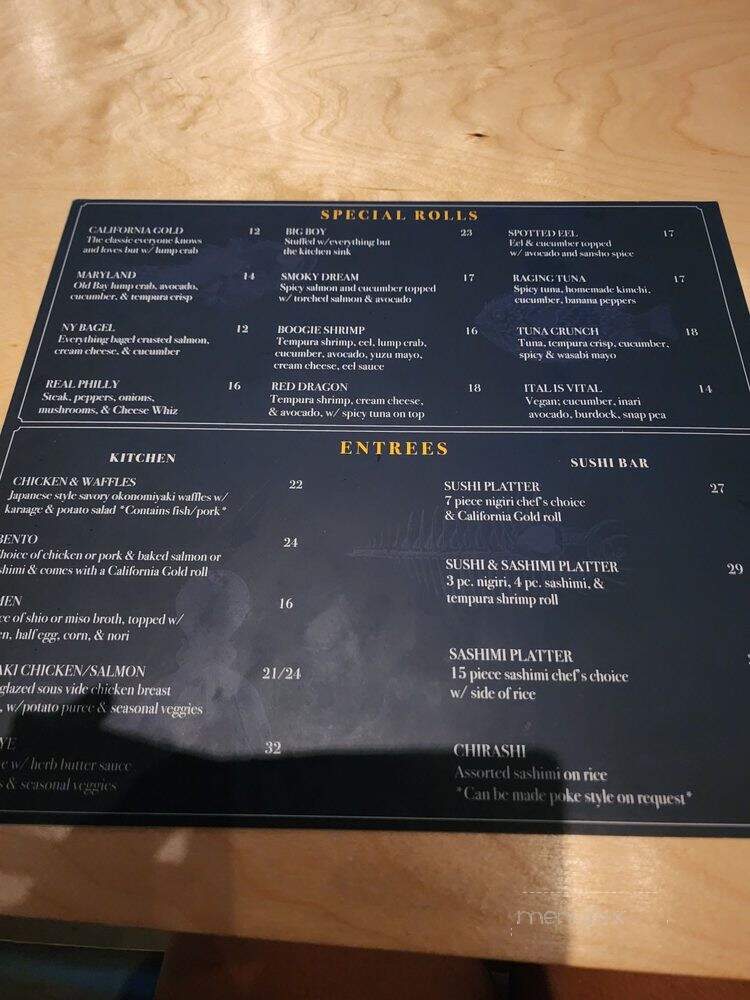 Kaeru Sushi & Grill - Pembroke Pines, FL menu_pic