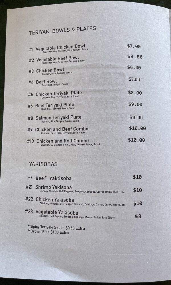 Lunch Bang - Santa Ana, CA menu_pic