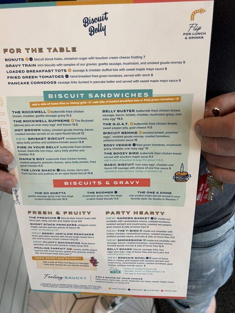 Biscuit Belly - Louisville, KY menu_pic