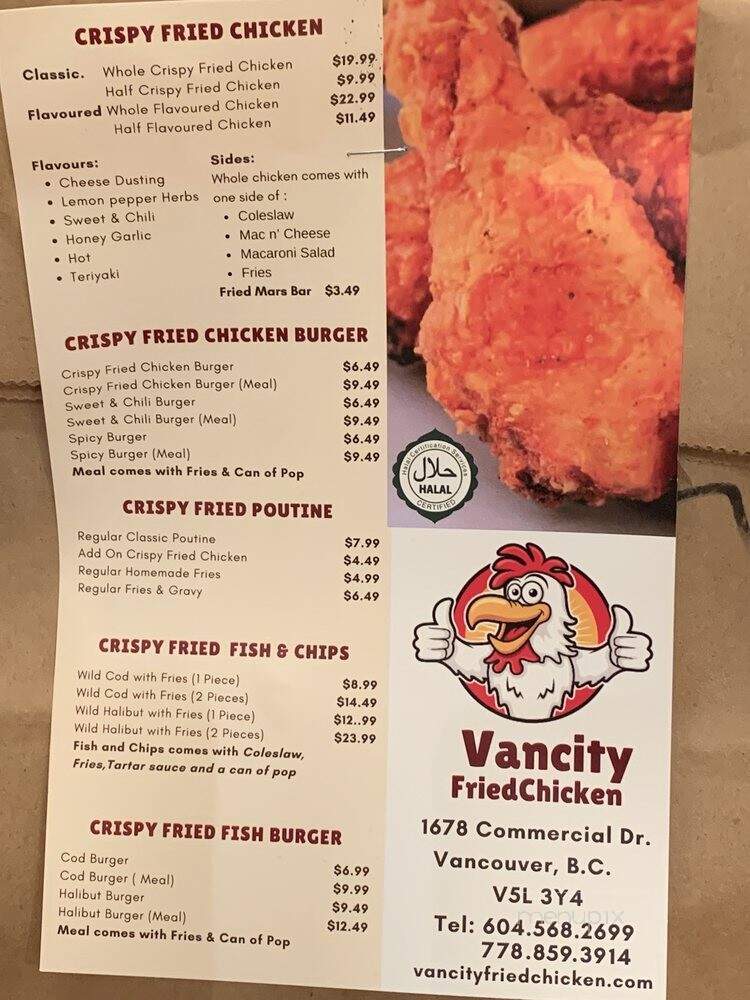 Vancity Fried Chicken - Vancouver, BC