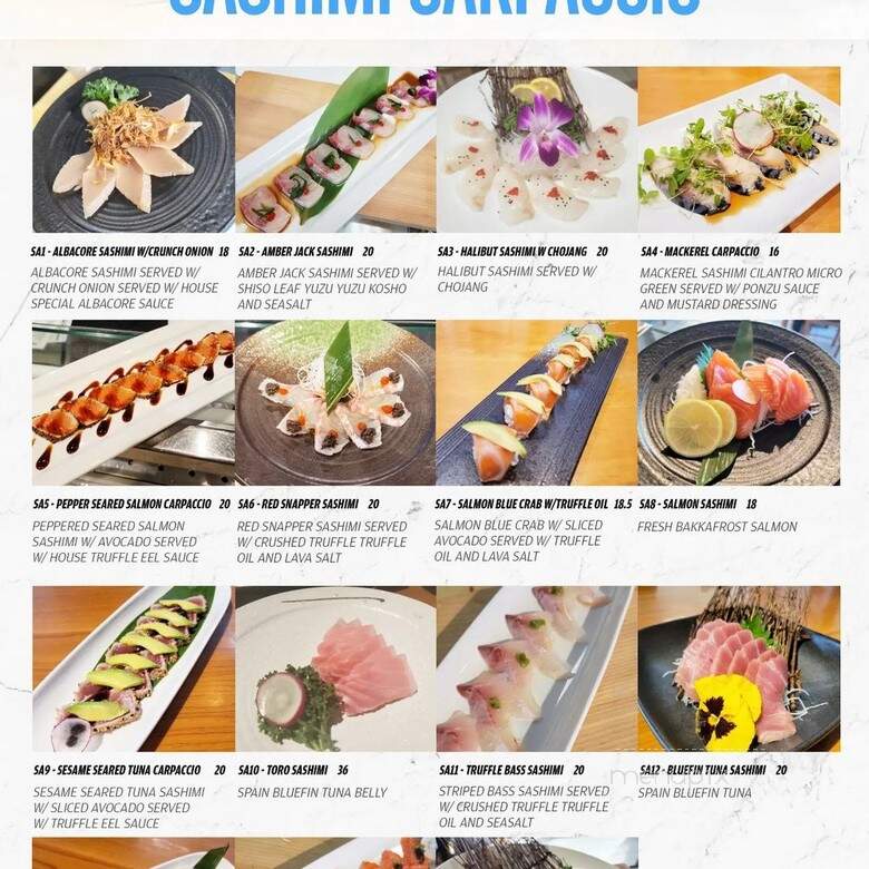 Sushi Goken - San Fernando Valley, CA menu_pic