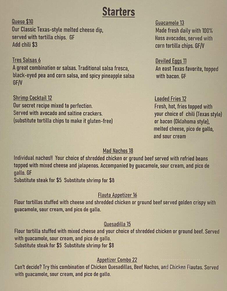 El Gran Tejano Tex-Mex Cantina - New York, NY menu_pic