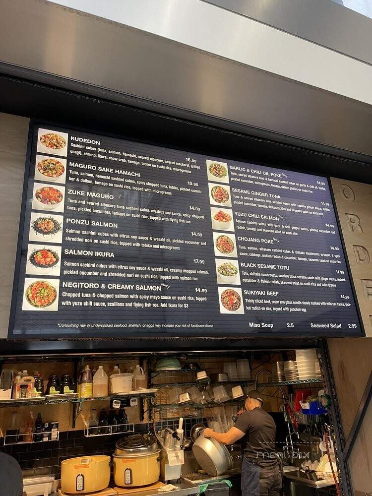 Kudedon Chirashi Bowl - Seattle, WA menu_pic