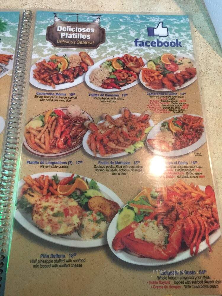 Costa Alegre Restaurant - Chicago, IL menu_pic