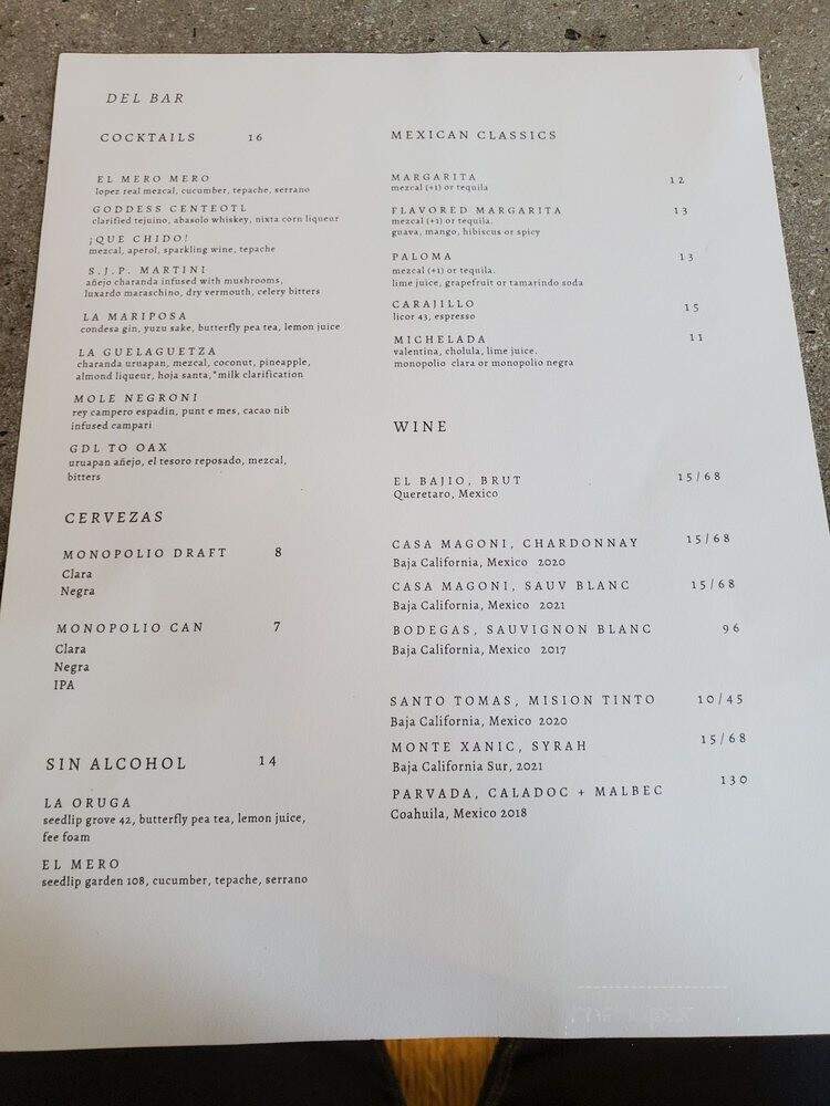 Tobala - The Bronx, NY menu_pic