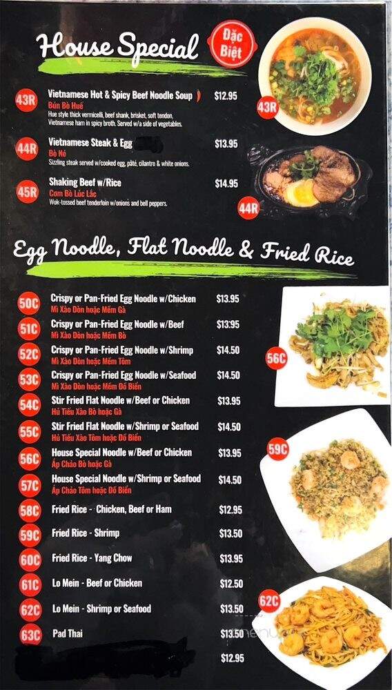 Vietopia Bistro - Draper, UT menu_pic