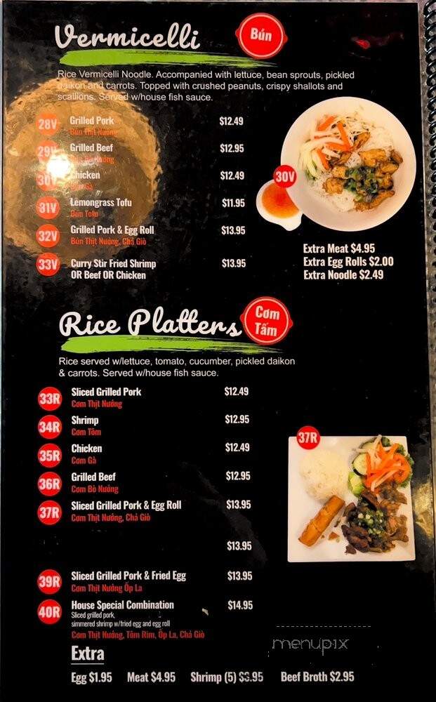 Vietopia Bistro - Draper, UT menu_pic