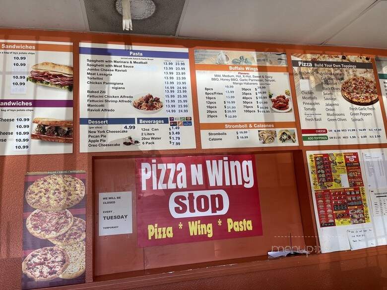 Pizza N Wing Stop - Ontario, CA menu_pic