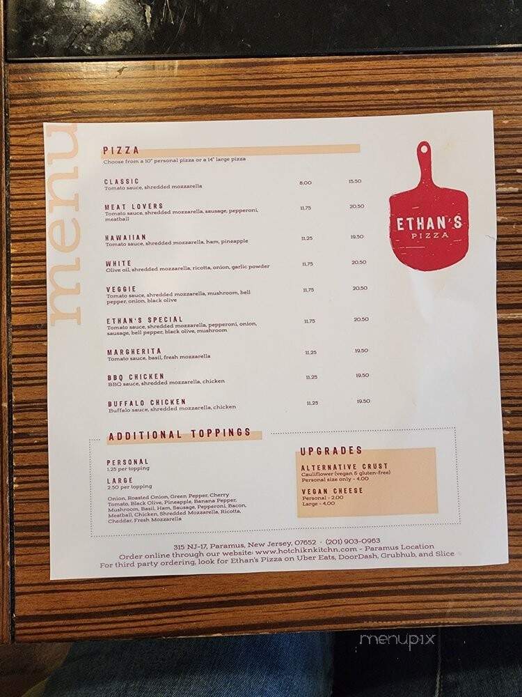 Hot Chikn Kitchn - Paramus, NJ menu_pic