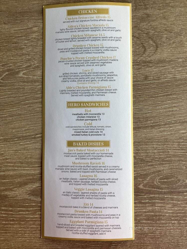 Frankie's Italian Kitchen NoHo - Los Angeles, CA menu_pic