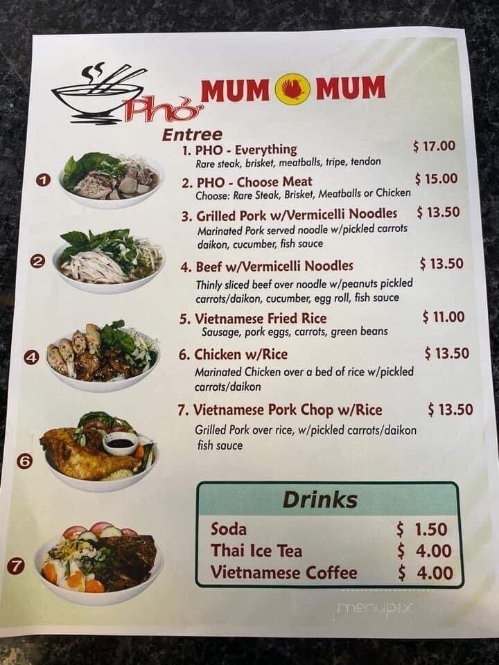 Mum Mum - Corvallis, OR menu_pic