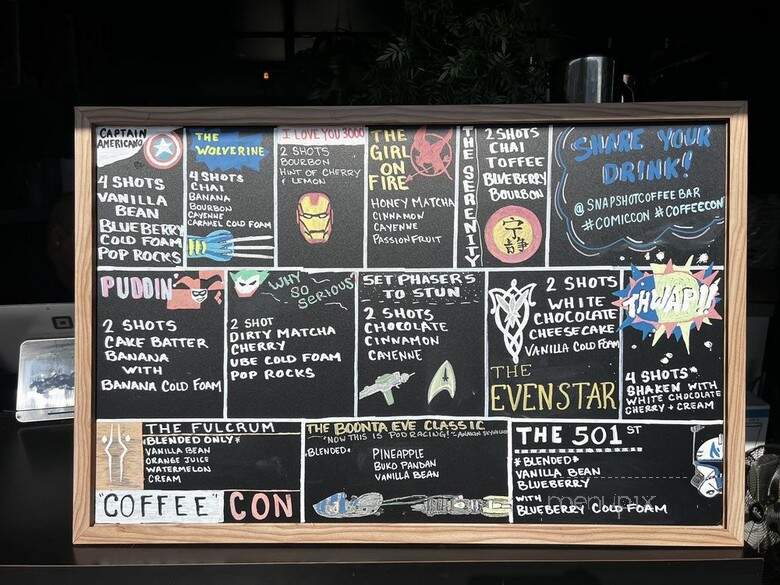 Snapshot Coffee Bar - San Diego, CA