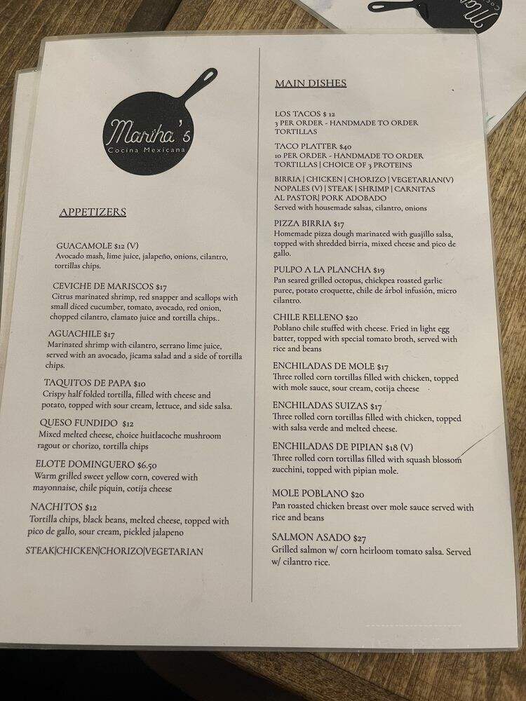 Martha's Cocina Mexicana - Brooklyn, NY menu_pic