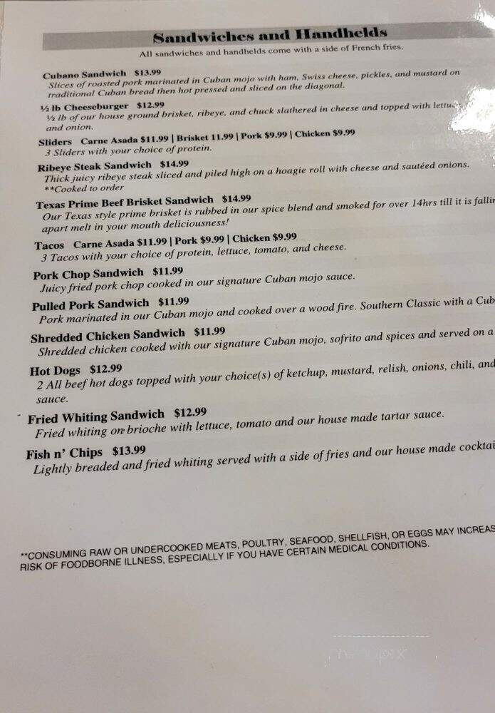 Fat Boyz Fire Pit - Chesapeake, VA menu_pic