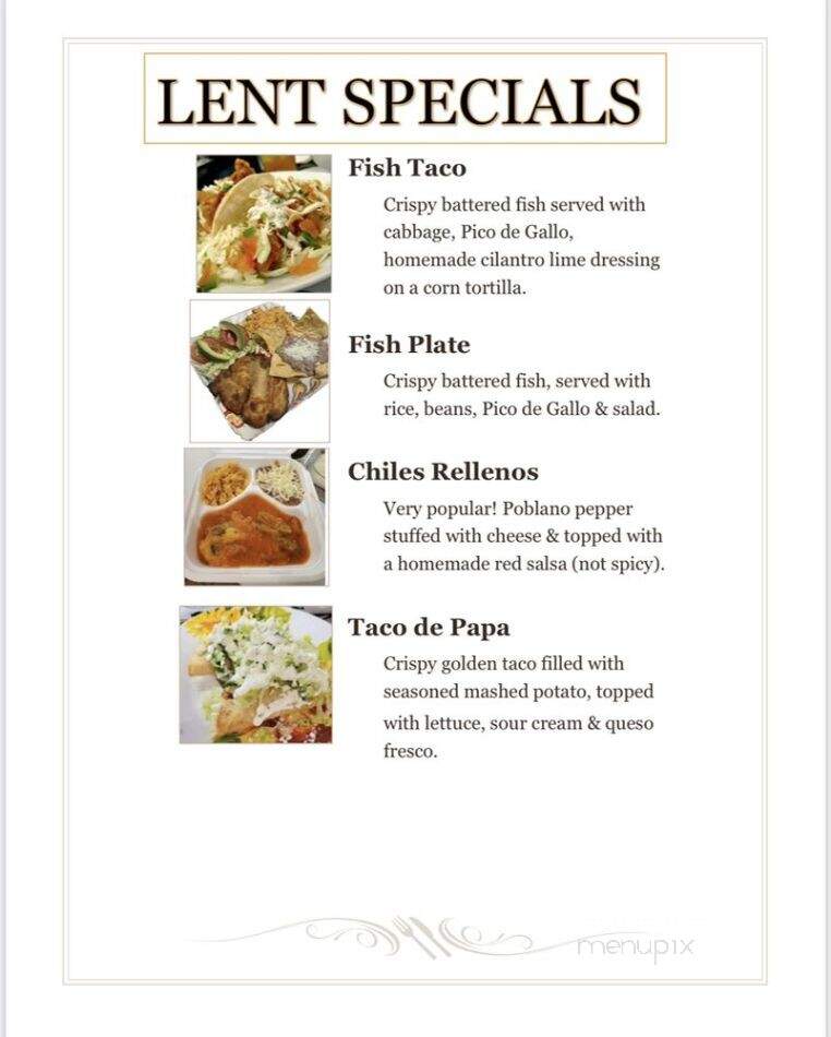 Papa's Tacos - Alhambra, CA menu_pic